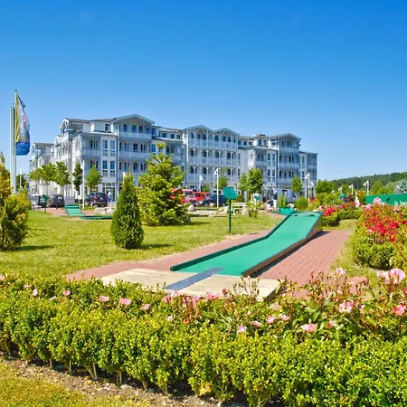 In A Lakeside Park In With A Balcony
