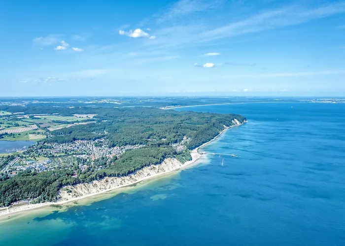 In A Lakeside Park In With A Balcony
