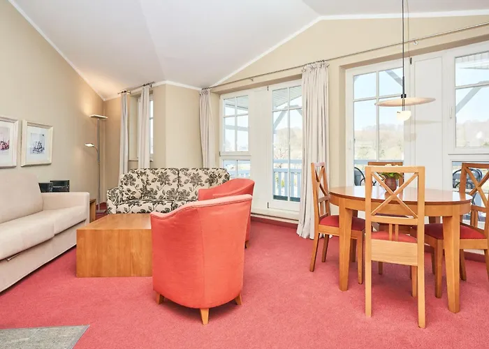 In A Lakeside Park In With A Balcony